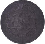  Radius Dark Grey, sötétszürke 3D mintás, kézi csomózású prémium köralakú szőnyeg 200cm