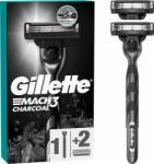 Gillette Mach3 Charcoal + 2db pótfej
