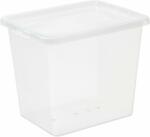 Plast Team Basic Box Tárolódoboz, 31 l, 42, 5×33×34, 7 cm, átlátszó (22970800)