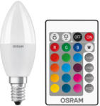 OSRAM 4, 2W RGB+W E14 LED fényforrás távirányítóval LEDvance (LEDV 4058075430778)