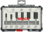 Bosch 6 részes egyenes élu horonymaró készlet 6mm (2607017465)