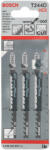 Bosch T 244 D dekopír fűrészlap fához 100x4, 0/5, 2mm 3db/cs (2608630879)