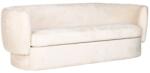 Richmond Fehér szövet háromszemélyes kanapé Richmond Donatella 210 cm (RI-S5132-FR-WHITE-CHENILLE)
