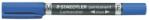 STAEDTLER Alkoholos marker, 0, 6/1, 5 mm, kúpos, kétvégű, STAEDTLER "Lumocolor® duo 348", kék (TS3483) - tonerprint