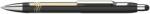 Schneider Golyóstoll, 0, 7 mm, nyomógombos, érintõképernyõhöz, fekete-arany tolltest, SCHNEIDER "Epsilon Touch XB", kék