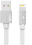 REMAX Kerolla adatkábel, USB- Lightning, 2, 4 A, 2m, fehér RC-094i