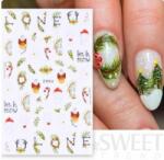  Körömmatrica - F994 karácsony