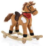 Moni Toys Люлка плюшена кон Thunder каки колелца (108837)