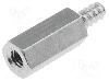 Dremec Distantier din alama, 12mm, DREMEC - 214ST2.9X12