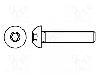 Bossard Surub M3, otel, 20mm, cap buton, BOSSARD, M3X20/BN6404 ~ISO7380