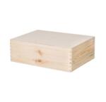 Atmowood Fadoboz fedéllel 40X30X14 CM fogantyú nélkül (SD140B)