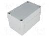 Fibox Carcasa policarbonat, 80mmx130mmx75mm, IP66, IP67, FIBOX - PC 100/75 HG