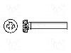Bossard Surub M2, otel, 20mm, cap rotund, BOSSARD, 1152289