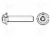 Bossard Surub M5, otel inoxidabil A2, 12mm, cap buton, BOSSARD, 3060960