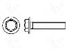 Bossard Surub M6, otel inoxidabil A2, 20mm, cap hexagonal, BOSSARD, B6X20/BN5951