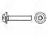 Bossard Surub M4, otel, 16mm, cap buton, BOSSARD, 3059658