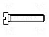 Bossard Surub M1, 2, otel, 10mm, cap rotund, BOSSARD, 1163531