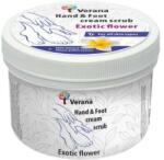 Verana Cremă-scrub de protecție pentru mâini și picioare Floare exotică - Verana Protective Hand & Foot Cream-scrub Exotic Flower 200 g