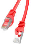 Lanberg Cablu patch CAT. 6 FTP 15M roșu Fluke Passed (PCF6-10CC-1500-R)