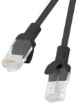 Lanberg Cablu patch CAT. 6 UTP 10M negru Fluke Passed (PCU6-10CC-1000-BK)