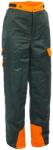 ROCK SAFETY Pantaloni de protectie pentru fierastrau cu lant, marime: XL, Verde / Portocaliu, Rock Safety TG001 TG001/XL