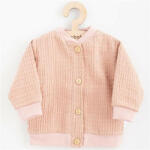 NEW BABY Baba muszlin kabátka New Baby Comfort clothes rózsaszín - pindurka - 6 790 Ft