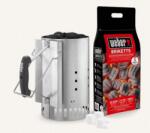  weber begyújtó kémény szett 17631 (2kg brikett+6db begyúj)