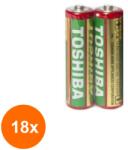 Toshiba Set 18 x 2 Baterii Toshiba R03 AAA, Folie (ROC-18xMAGT1000474TS) Baterii de unica folosinta