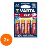 VARTA Set 2 x Baterie Varta Max-Tech 4706 R6 4 Bucati (FXE-2xEXF-TD-91092) Baterii de unica folosinta