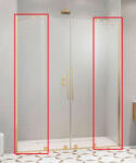 Radaway Furo DWD 200 zuhanyfal átlátszó üveggel zuhanyajtóhoz 101114920101 (10111492-01-01)
