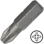 Cromwell No. 1 Pozidriv ACR II bordázott keresztpontos csavarbehajtó bit 1/4" hatszög illesztéssel, 25 mm (KEN5738630K)