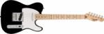 Squier Sonic Telecaster Maple Fingerboard White Pickguard Black