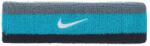 Nike Fejpánt Nike Swoosh Headband - cool grey/teal nebula/black