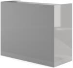  Recepciós pult Lacobel 100 cm szürke