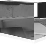  Recepciós pult LACOBEL 100 cm, tükörhatású pult