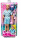 Mattel Barbie Ken baba úszónadrággal és strand kiegészítőkkel