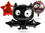  5 darabos fólia lufi szett - Halloween - Denevér