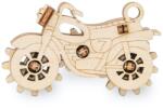 EWA Kicsi fából készült mechanikus 3D puzzle - Motor (EWA: Bike)