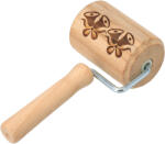 ATMOWOOD Dombornyomott egykezes sodrófa harangos mintás