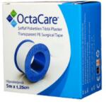 Octamed Banda Adeziva Transparenta Suport Plastic - Octamed OctaCare Transparent PE Surgical Tape, 1.25cm x 5m