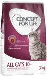 Concept for Life Concept for Life Pachet economic: 2/3 x - All Cats 10+ rețetă îmbunătățită (3 3 kg)