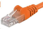 PremiumCord Patch kábel UTP RJ45-RJ45 CAT5e 0.5m narancssárga (sputp005E)