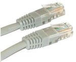 XtendLan patch kábel Cat6, UTP - 0, 10m, szürke (eladó 10 db) (PK_6UTP0010grey)