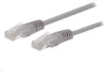 C-Tech patchkábel Cat5e, UTP, szürke, 25m (CB-PP5-25)