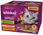 Whiskas Adult Tasty Mix Hrana umeda pisici 48x85 g cu pui, somon, cod, curcan si vita