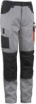 ROCK SAFETY Pantaloni cu talie inalta, marimea: S, Gri / Negru / Portocaliu, Rock Safety Comfort COMFORT-TR-S/S