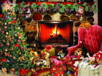 SunsOut Christmas Mayhem - SunsOut puzzle 35118 - 1000 db-os