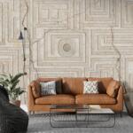 Art Gift Decor Фототапет - Бежов лабиринт