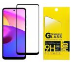  Full Screen Silk teljes kijelzős üvegfólia, ütésálló védőfólia Samsung A245 Galaxy A24 4G, A25 5G, M34 5G fekete (5D, 9H)