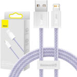 Baseus Dynamic 2 USB - Lightning töltőkábel, 2.4A, 1m (lila) (CALD040005) - mi-one